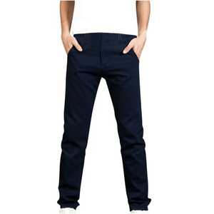 Pantalones vaqueros negros y grises para hombre, pantalones vaqueros rectos negros y azules oscuros de otoño para hombre, pantalones vaqueros clásicos de algodón elástico, talla 40 42 44 - Product Image 3
