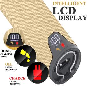 Kit Profesional de Peluquería con Pantalla LED, Recortadora con Cuchilla en T y 6 Peines Guía de Acero Inoxidable para Barberos, Recorte de Barba - Product Image 4