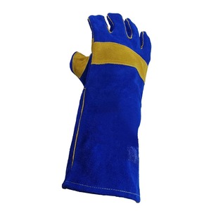 Meilleurs gants de soudage de taille adulte sur mesure Matériau confortable et respirant ignifuge et anti-impact Nouvelle arrivée - Product Image 2
