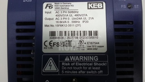 20999) [UTILISÉ] KEB 15F6K12-3511 (2Y) - Product Image 4