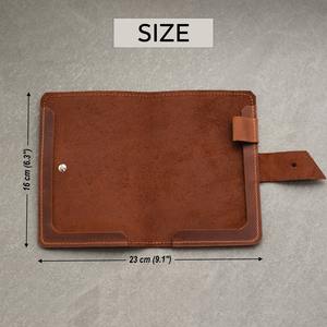 Cuero Yardage Cubiertas de libros Titular Personalizado Golf Scorecard Golfista Regalos para hombres 2017 - Product Image 3