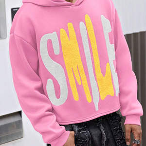 เสื้อฮู้ดผ้าไหมสำหรับผู้หญิง, สินค้ามาใหม่เสื้อฮู้ดดี้ผ้าไหมระบายอากาศได้ลำลองมีฮู้ดซับในตัวสั้นไซส์ XS ด้านหน้าสำหรับผู้ใหญ่ - Product Image 3