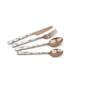 Juego de cubiertos de hotel Cuchara de oro de acero inoxidable Utensilio de restaurante Cubiertos de boda - Product Image 4