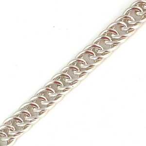 Bracelet gourmet en argent sterling 925 avec fermoir pour occasions spéciales - Product Image 3