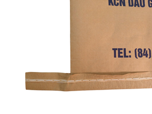Sacs d'emballage pour engrais biodégradables en papier kraft de 25 kg et 50 kg avec logo personnalisé, poignée en corde de coton et fermeture supérieure à bec verseur - Product Image 4