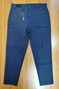 กางเกงเอวสูงปานกลางสำหรับผู้ชายกางเกงผ้าฝ้ายทอลายทแยงกางเกงซักสไตล์ลำลองสำหรับบังคลาเทศ - Product Image 3