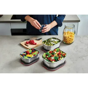 Juego de 3 Recipientes Personalizados para Almacenamiento de Alimentos y Preparación de Comidas, Mercancía Personalizada - Product Image 3