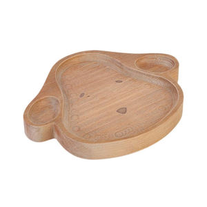 Vajilla Comida Bandeja de madera con calidad estándar Diseño de acabado pintado Bandeja de madera Diseño decorativo - Product Image 3