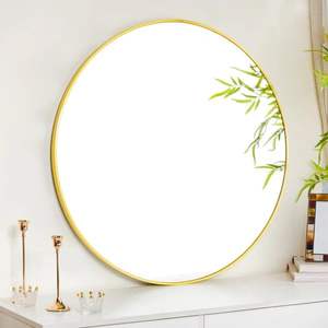 Best Manufacturer Glass Frameless Oval Wall <b>Mirror</b> Mount Bathroom <b>Silver</b> Unframed - Product Image 4