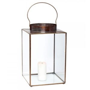 <b>Set</b> Of Two Metal <b>Lantern</b> Top Selling Handmade Designer Candle Holder High Quality Classic Stylish Luxury Metal <b>Lantern</b> - Product Image 4