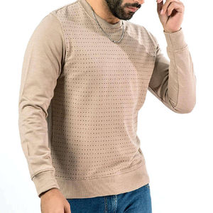 2026 conception personnalisée solide thermique sweats hommes de haute qualité 100% coton col rond sweats à capuche hiver OEM Service Anti-rides - Product Image 1