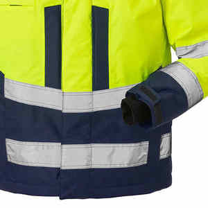 Hi Vis Chaquetas de seguridad para la construcción Chaqueta DE SEGURIDAD ropa de trabajo Chaquetas de seguridad para la construcción de fábrica para la impresión del logotipo de la empresa - Product Image 3