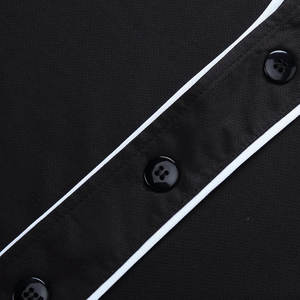 Ventes en gros de maillots de baseball vierges, classiques, en maille respirante, imprimés numériquement, personnalisés, pour hommes, sport, noir, broderie, maillot de baseball - Product Image 3