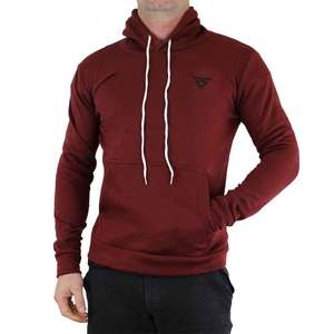 Sudaderas con capucha de calidad al por mayor de peso pesado de algodón con capucha de los hombres de gran tamaño de impresión personalizada pulóver sudaderas con capucha de algodón - Product Image 1