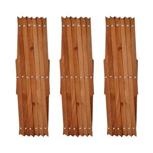 Set KANTA di 3 Tralicci Espandibili Classici in <span class=keywords><strong>Legno</strong></span> Durevole per Piante Rampicanti e Piccoli Animali, Pannello Divisorio (1,8 x 0,3 m) - Product Image 1
