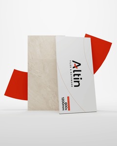 กระเบื้องพอร์ซเลนสีเบจอ่อร่าระดับพรีเมี่ยมขนาด60x120ซม. 600x1200มม. กระเบื้องปูพื้นผนังผิวมันขัดเงาดิจิตอลสำหรับใช้ภายใน - Product Image 4