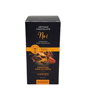 Boîtes d'emballage personnalisées en carton plissé recyclable pour chocolat, gommes à mâcher et sushi – Finition mate, gaufrage – Papier alimentaire moderne - Product Image 1