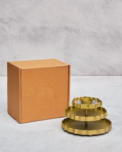 Portavelas de metal único de hormigón Tarro de centro de mesa de boda festivo con ocasión de Pascua - Product Image 6