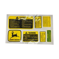 Kit d'autocollants pour capot de tracteur AR47091 AR34177 AR5239, compatible avec John Deeree 2520 3020 4010 5010 6030