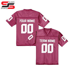 Impresión por sublimación, uniforme de equipo de fútbol americano personalizado, ropa de calle, camiseta de malla bordada, ropa deportiva para hombres, Jersey - Product Image 1