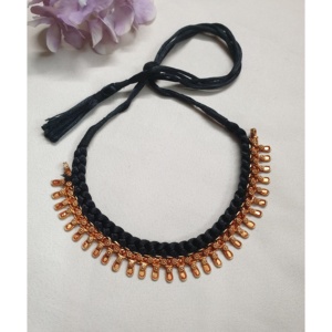 Kundan Polki nupcial gargantilla collar novio Mala conjunto de cuentas joyería de moda étnica Rakhi proveedor accesorios al por mayor - Product Image 3