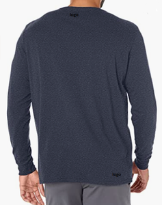 Camiseta de manga larga para hombre, prenda de vestir, de algodón, 100%, compra a granel - Product Image 6