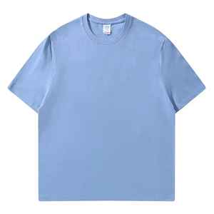 OEM personalizado de alta calidad 100% algodón de manga corta Casual impreso bordado camiseta para hombres transpirable Plus SizeJersey - Product Image 4