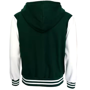 Custom Embroidery Front Vintage Winter Sports Bomber Button-Up Letterman College <b>Baseball</b> <b>Jacket</b> <b>for</b> <b>Men</b> OEM Waterproof - Product Image 6