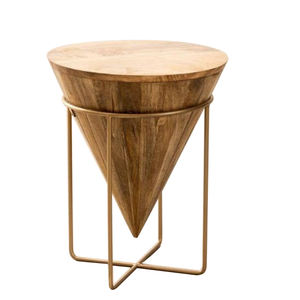 โต๊ะข้างทรงกลมหินอ่อนคุณภาพทนทานสำหรับโรงแรม ร้านอาหาร ร้านกาแฟ และตกแต่งคาเฟ่ ราคาประหยัด - Product Image 6