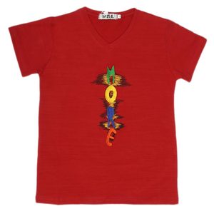 <b>Boys</b> Half Sleeves T-Shirt - Maroon - Product Image 1