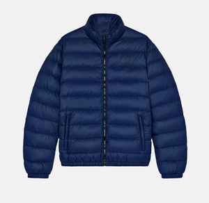 Chaqueta Acolchada de Lona Recubierta para Hombre, de Alta Calidad, Transpirable, Resistente al Viento, con Capucha, a la Moda, con el Mejor Servicio de Fabricación - Product Image 1