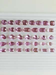 Kunzite-piedra Natural para fabricación de joyas, producto a granel, hecho a mano, color rosa, forma mixta, suelta y lisa - Product Image 5