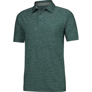 Vente en gros de polos personnalisés polos en coton et polyester pour hommes T-shirt brodé personnalisation évacuation de l'humidité dernières nouveautés - Product Image 3