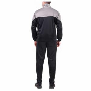 Trajes de jogging con cremallera para hombre de fabricación al por mayor, conjunto de chándal de invierno cálido, transpirable y de secado rápido - Product Image 3