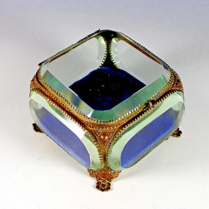 Newly Decorative Brass & Glass Storage <b>Box</b> For <b>Wedding</b> Gifts Jewelry <b>Box</b> Display Storage Organizer Glass <b>Box</b> Custom Size Golden - Product Image 1