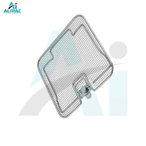 Couvercle de remplacement manuel ALMAC pour panier DIN, acier inoxydable de qualité médicale, ajustement sécurisé, contenants de stérilisation - Product Image 4