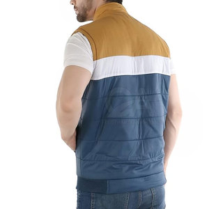 Custom Logo Made Design Your Own Logo Men Puffer <b>Vest</b> Casual Outdoor Wear Men Puffer <b>Vests</b> - Product Image 2