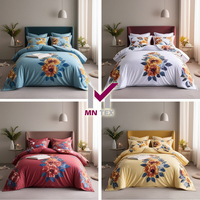 Ensemble de couettes en coton à 100% Finition à motifs moderne pour la collection Resort Tailles personnalisées offertes avec fermeture à glissière