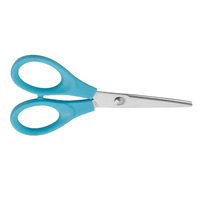 Ciseaux à ongles droits en acier inoxydable, pointus et brillants, confortables pour droitiers, pour manucure et coiffure