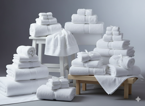 Soft Luxury Premium 50g Cotton Double Pilled <b>Towel</b> Hypoallergenic Square Face <b>Towel</b> Absorbent Lightweight Quick-<b>Drying</b> - Product Image 3