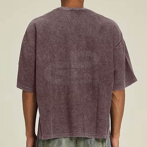 Camiseta Corta Moderna para Hombre con Corte Recto, Textura Suave y Estilo Casual Urbano Elevado - Product Image 2