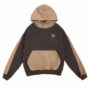 Venta al por mayor Tasa de Sudadera con capucha de gran tamaño Casual Hip Hop Streetwear Sudadera con capucha de gran tamaño por encargo Sudaderas con capucha de gran tamaño - Product Image 1