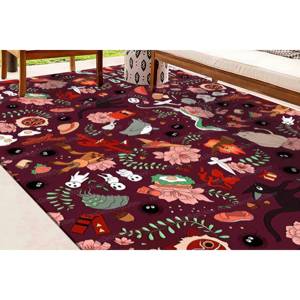 Alfombra de Personajes de Anime, Alfombra de Chenilla, Alfombra Estampada de Lujo, Siempre Crece tu Confianza, Alfombra Suave con Pelo Largo - Product Image 3