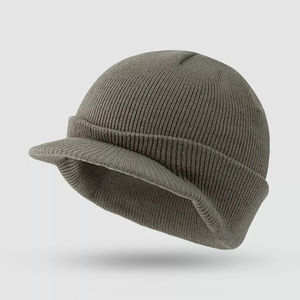 Top Selling <b>Men</b> Beanie <b>Caps</b> Color jacquard Design Customized Logo Made Winter Hats 100%Cotton Adults Unisex Beanie <b>Cap</b> - Product Image 3