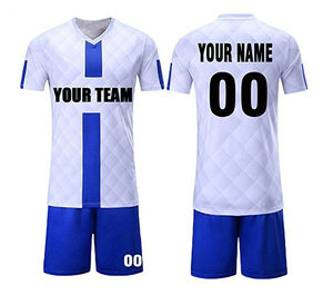 Venta caliente 2025 Conjuntos de uniformes de ropa de fútbol para hombres Diseño personalizado Sublimado Ropa deportiva Fútbol Jersey Uniformes kits - Product Image 1