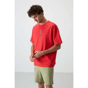 T-shirt oversize pour homme Fiesta, 100% coton jersey, épais, texturé et imprimé - 88366 - Product Image 3