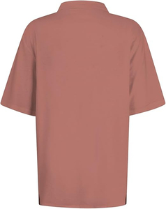 Nueva gran oferta de camisetas polo para mujer, ropa de calle informal de mezcla de LICRA de algodón transpirable de alta calidad con logotipo personalizado para mujer - Product Image 4