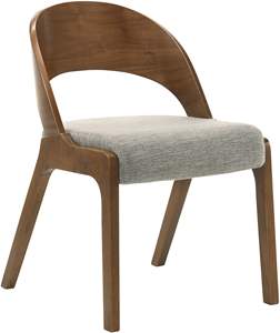 Chaise de salle à manger en teck massif de conception moderne, fabrication sur mesure, écologique, utilisation intérieure/extérieure, mobilier d'hôtel et de maison - Product Image 1