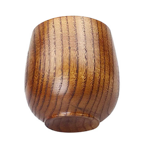 Taza de madera de diseño de color natural más vendida, el mejor diseño de material único para interiores y exteriores - Product Image 3