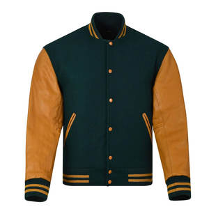 ขายส่งผู้หญิงที่กําหนดเองเบสบอลวิทยาลัยเล็ตเตอร์แมนเสื้อตัวแทนผู้หญิงที่มีคุณภาพสูงฤดูใบไม้ร่วงฤดูหนาวเสื้อตัวแทน - Product Image 1